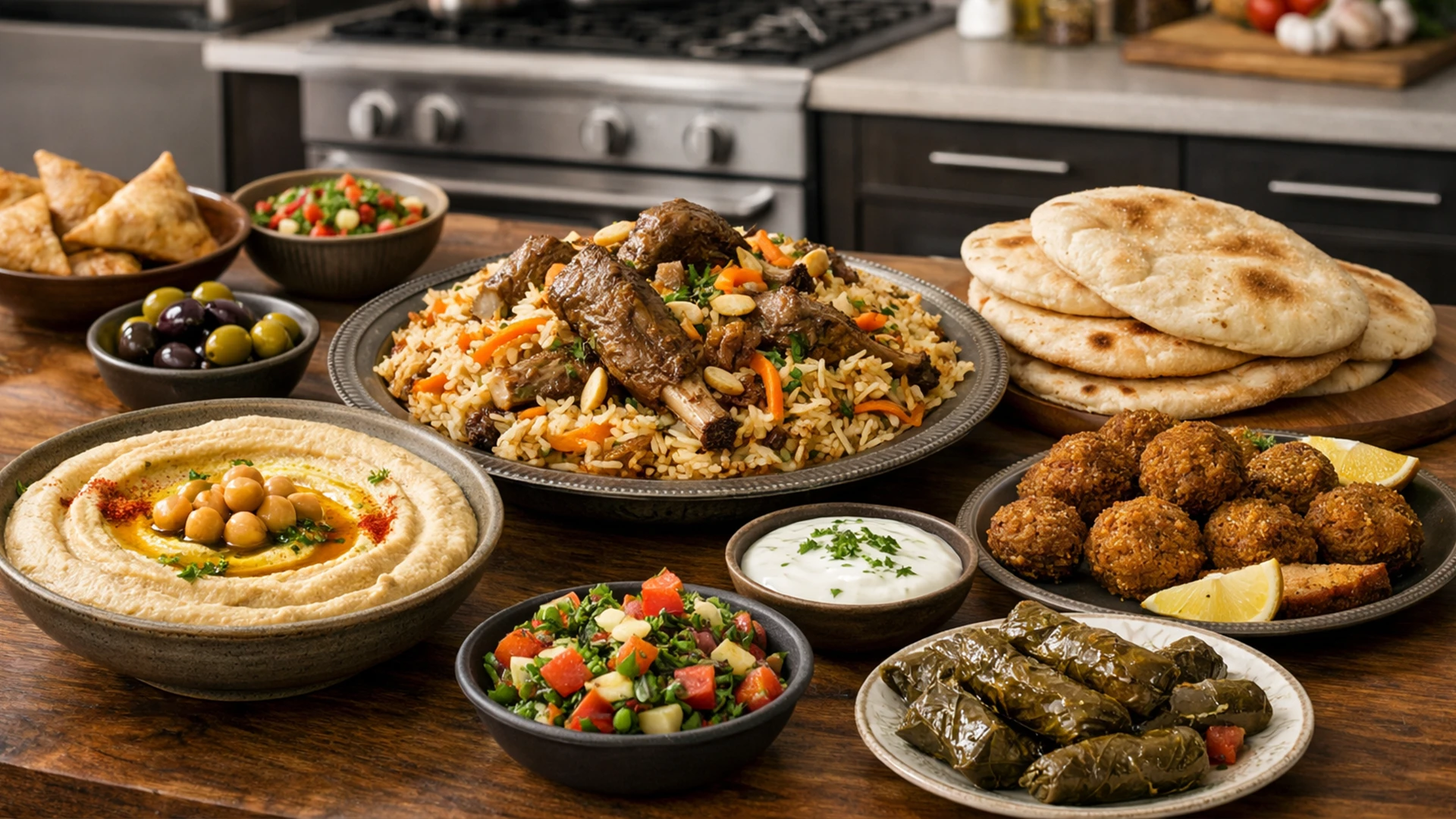 Обложка кухни: Арабская кухня