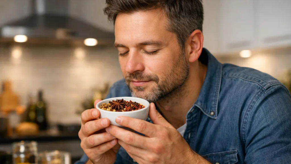 Тренировка восприятия запахов