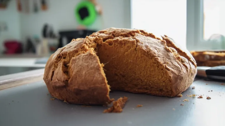 Фото блюда: Бататовый хлеб с мягким мякишем и хрустящей корочкой