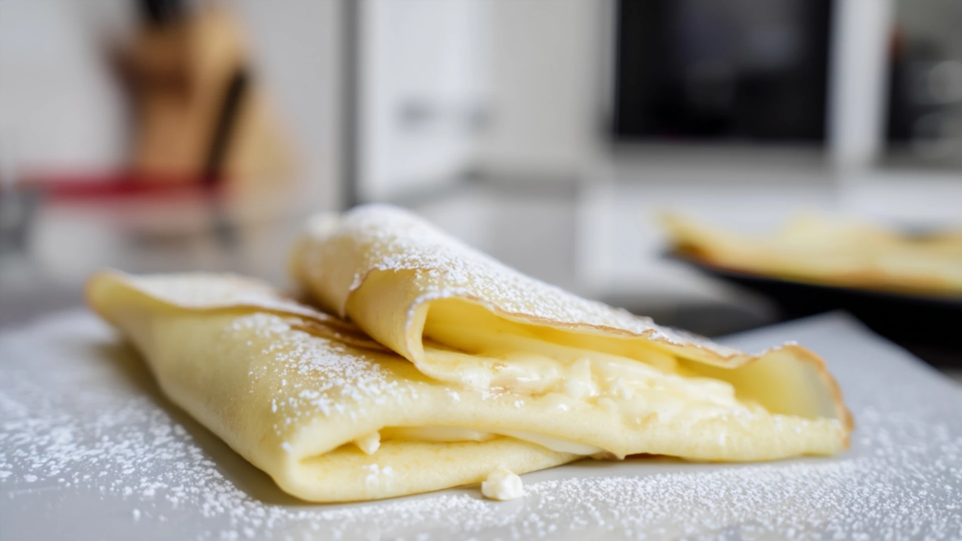 Фото блюда: Нежные блинчики с кремовой начинкой и мягким сливочным вкусом