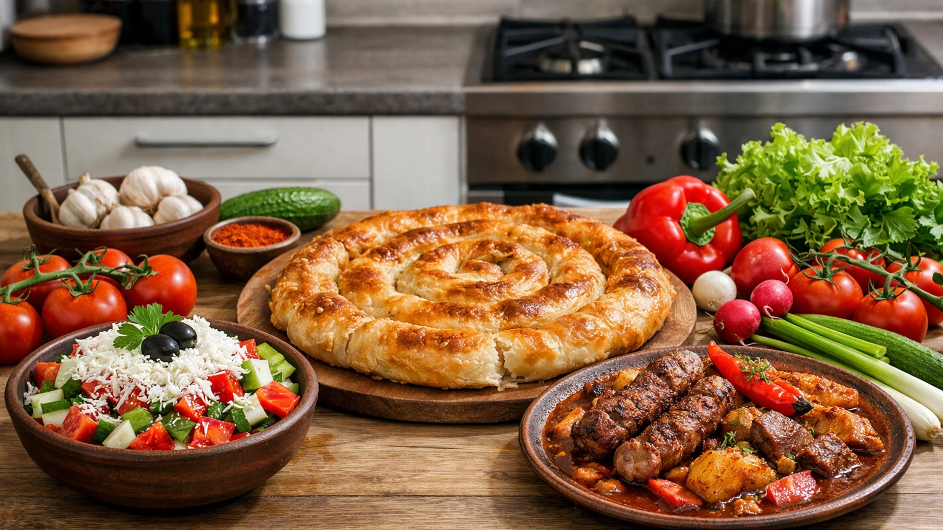 Обложка кухни: Болгарская кухн