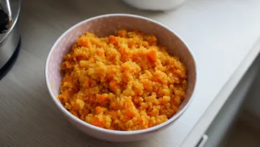 Фото рецепта Рецепт булгура с тушёной морковью