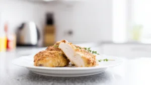 Фото блюда: Хрустящая цесарка с сочным мясом и золотистой корочкой