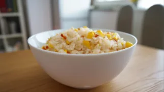 Фото рецепта: Чилийский рис с кукурузой — ароматное блюдо для уютного ужина