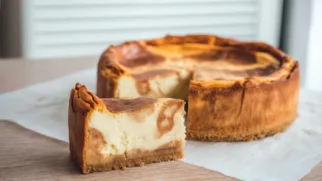 Фото рецепта: Чизкейк ваниль тонка с нежной текстурой и глубоким ароматом