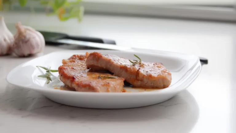 Фото блюда: Эскалоп в сливочно-чесночном маринаде