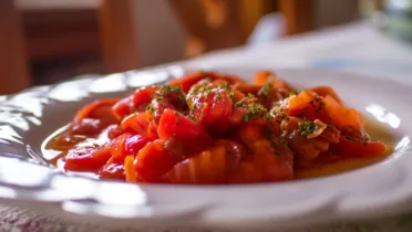 Фото рецепта Фасолевые ростки в томатном соусе – рецепты с фасолевыми ростками