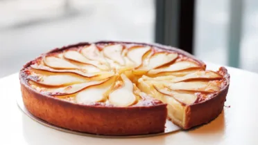 Фото рецепта Франжипан тарт с грушами