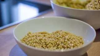 Фото рецепта: Гречка с ароматом чеснока