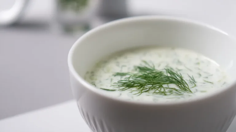 Фото блюда: Легкий холодный огуречный суп с алоэ для свежего обеда