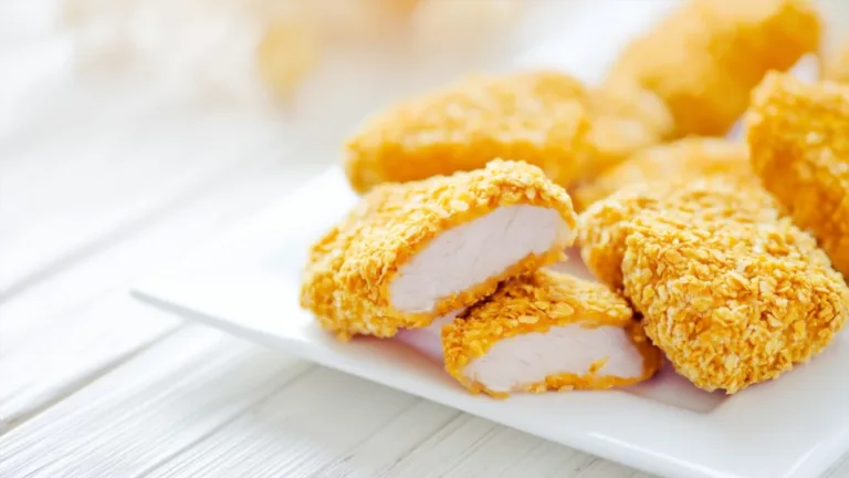 Фото блюда: Хрустящие наггетсы домашние – идеальный рецепт на ужин