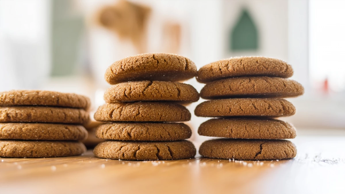 Фото блюда: Имбирное печенье с содой – ароматное и хрустящее