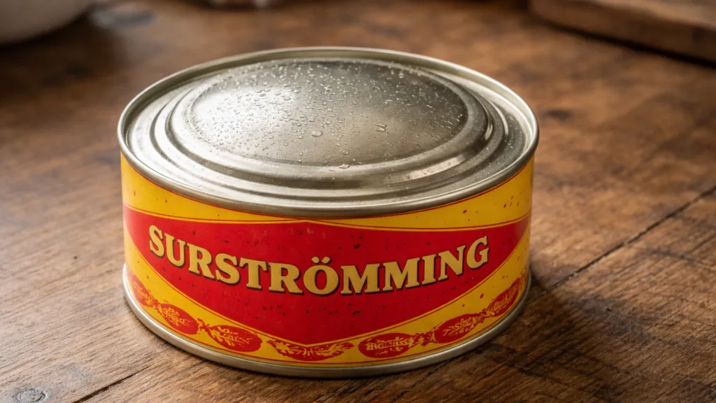 Вздутие банки сюрстрёмминга