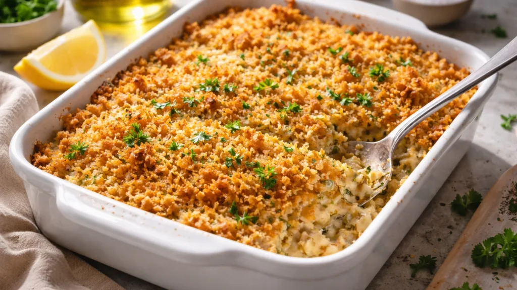 Корочка из сухарей без сыра