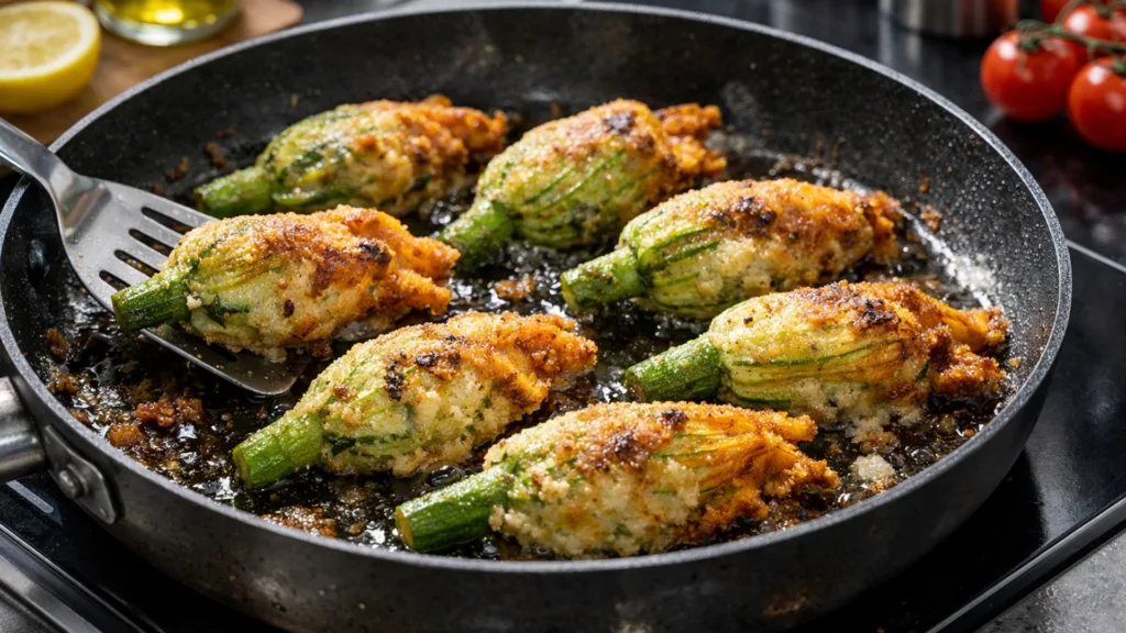 Цветки кабачка для приготовления