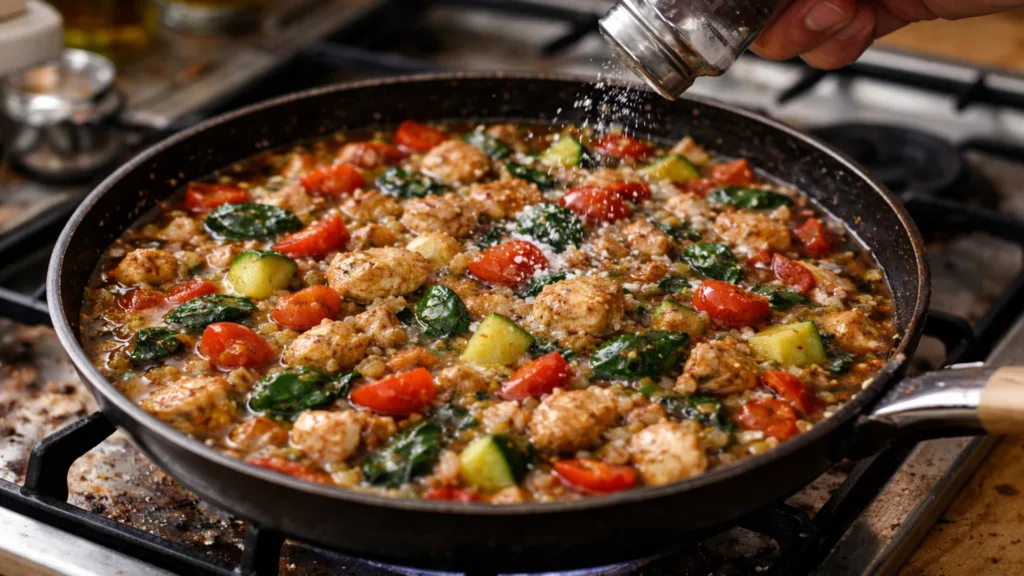 Неправильный момент добавления соли