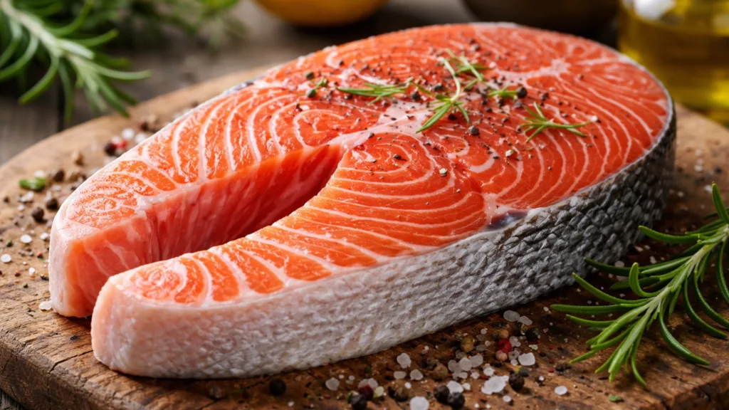 Стейк чавычи