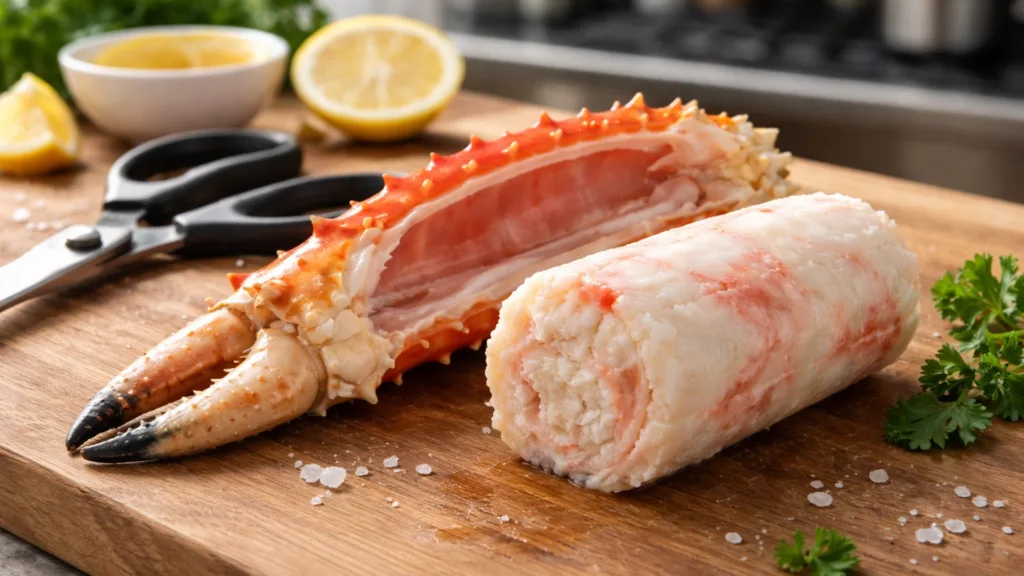 Первая фаланга краба с мясом