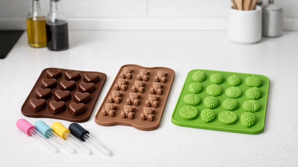 Инструменты формы и подачи в молекулярной кухне