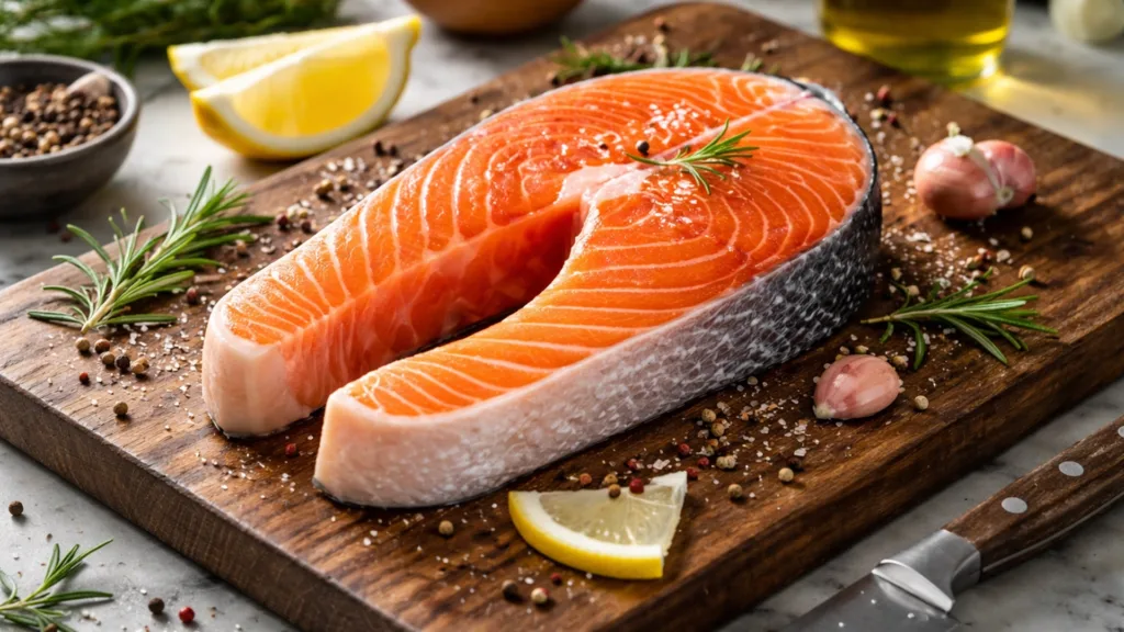 Стейк атлантического лосося