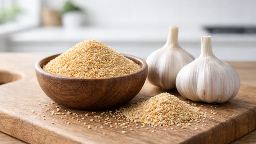 Сушёный чеснок в гранулах