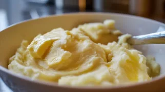 Фото рецепта: Нежное картофельное пюре с плавленым сырком