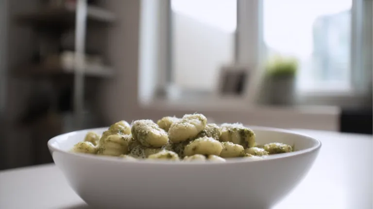 Фото блюда: Картофельные ньокки с ароматным песто как в итальянском доме