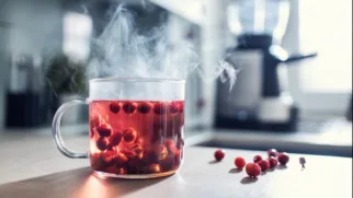 Фото рецепта: Ароматный кизиловый чай для уютного вечера