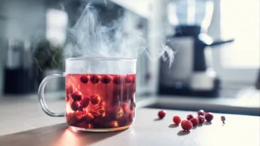 Фото рецепта Ароматный кизиловый чай для уютного вечера