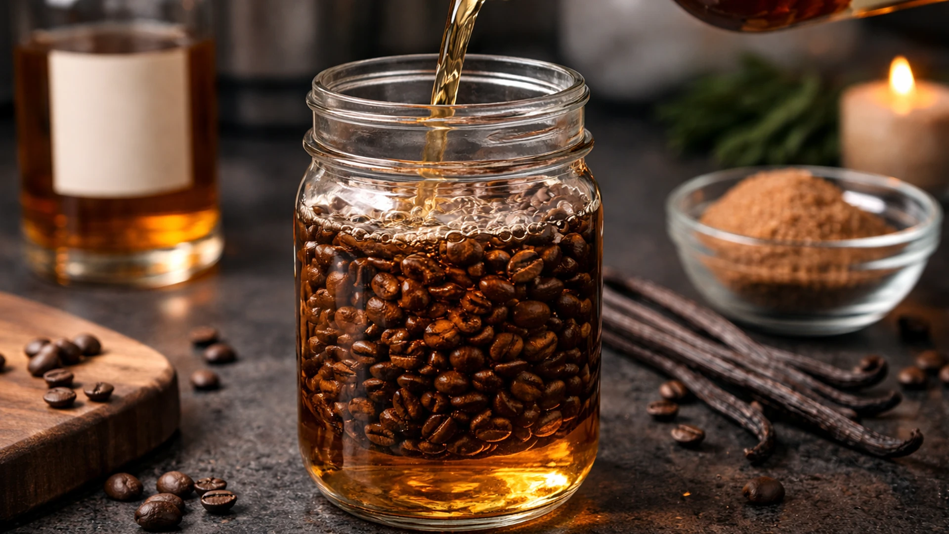 Залить ромом