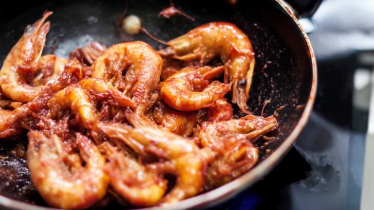 Фото блюда: Креветки в перечной пасте – острые и ароматные