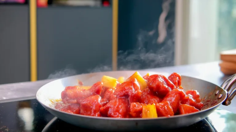 Фото блюда: Курица по-китайски кисло-сладкая