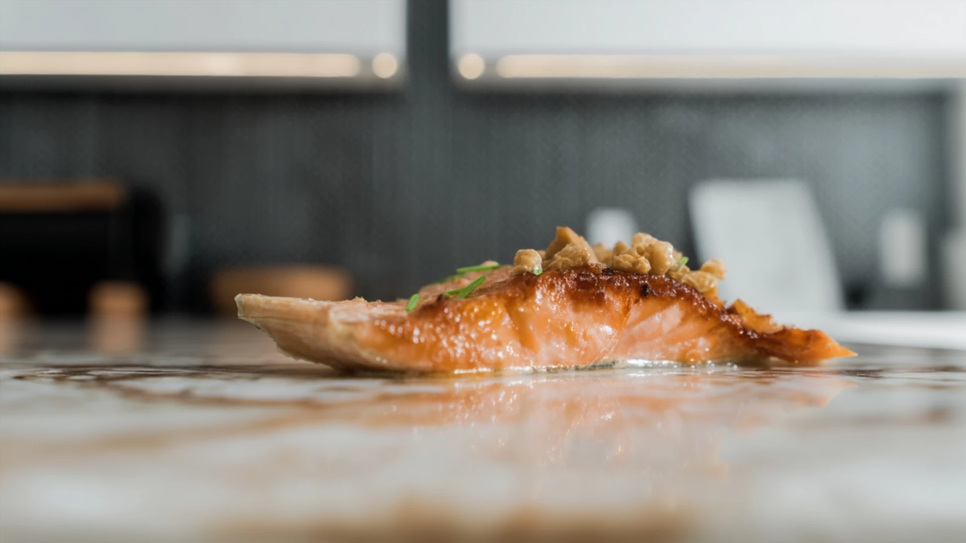 Фото блюда: Лосось под медовой корочкой