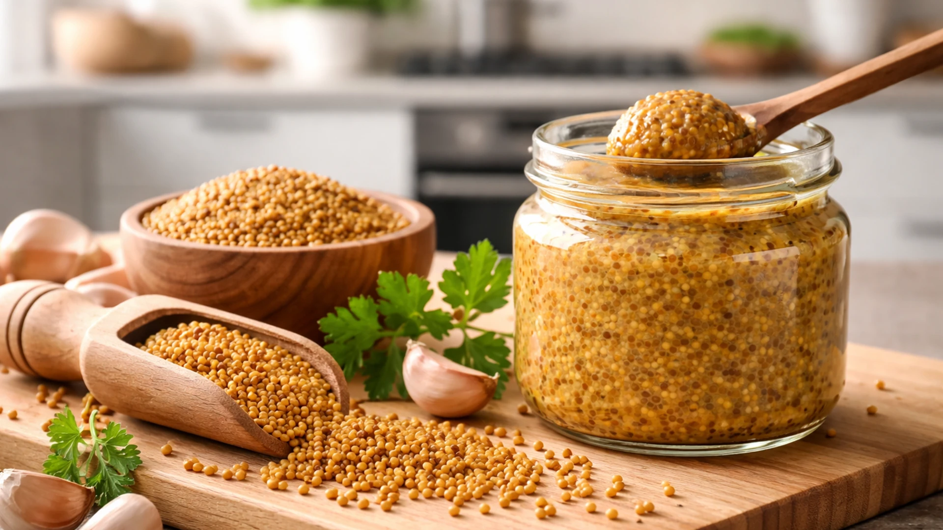 Фото ингредиента: Горчица зерновая