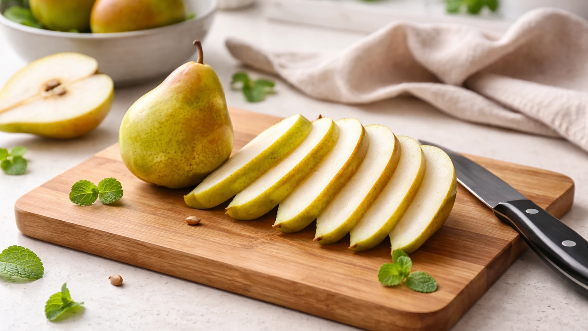 Подготовить грушу