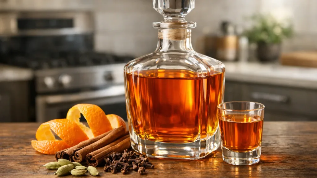 Настойка на апельсиновой корке и специях