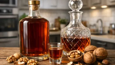 Фото блюда: Бархатная ореховая настойка с теплым насыщенным вкусом