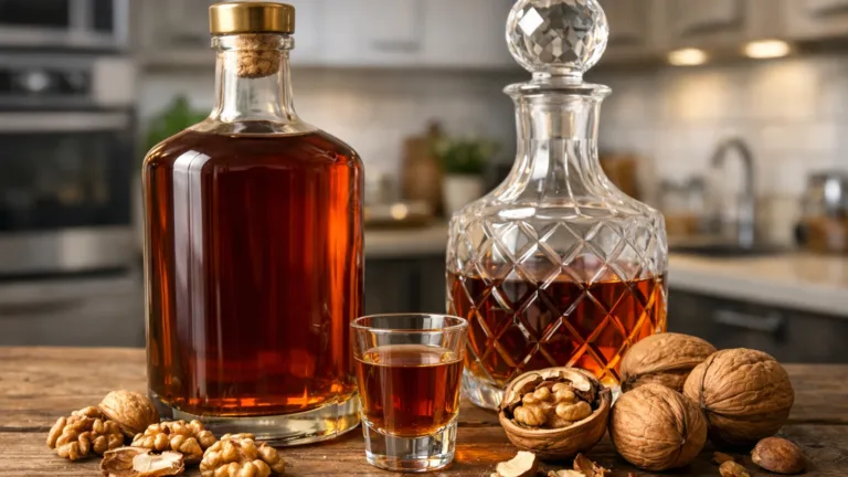 Фото блюда: Бархатная ореховая настойка с теплым насыщенным вкусом