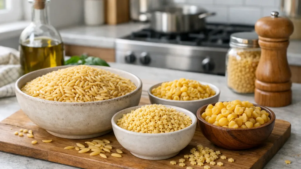 Мелкие виды пасты