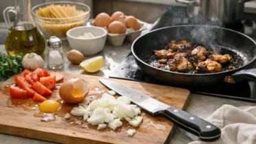 Фото блюда: Топ 10 частых ошибок новичков на кухне и как их избежать