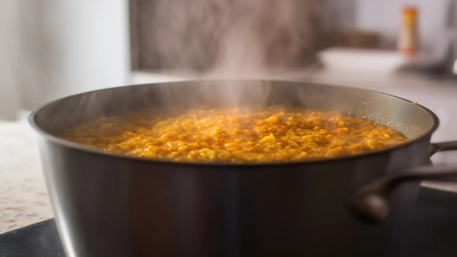 Фото блюда: Острый суп из чечевицы с табаско