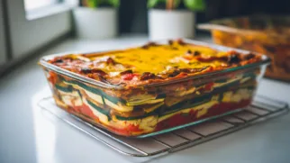 Фото рецепта: Нежная овощная запеканка с глубоким вкусом