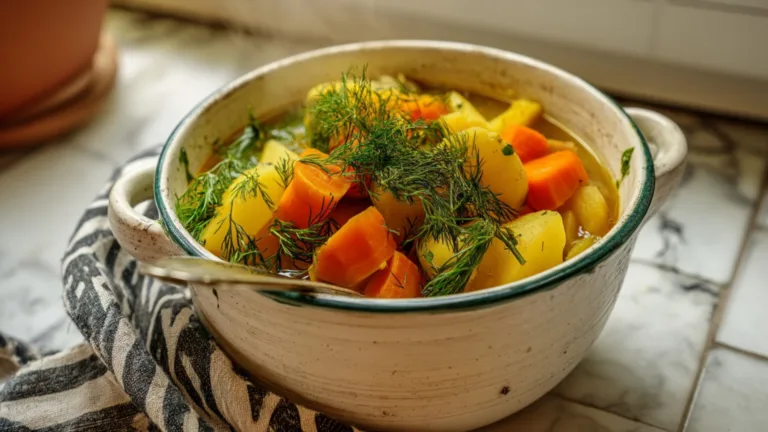 Фото блюда: Овощное рагу с укропом