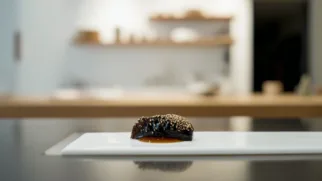 Фото рецепта: Папоротник по-японски с глубоким соевым вкусом