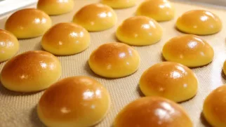 Фото рецепта: Пирожки печеные на опаре