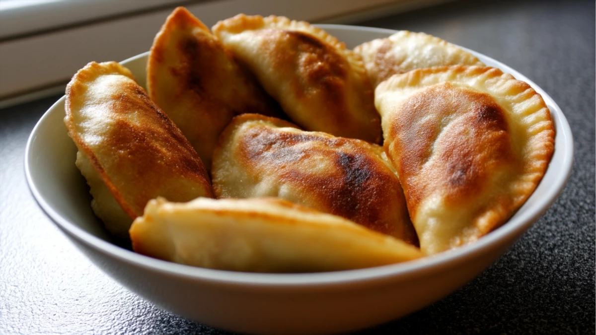 Фото блюда: Румяные пирожки на маргарине с хрустящей корочкой