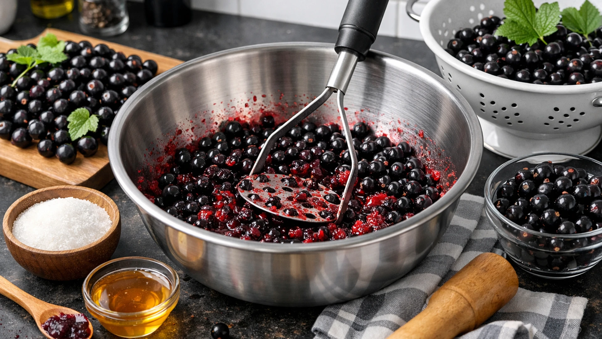 Подготовить ягоды