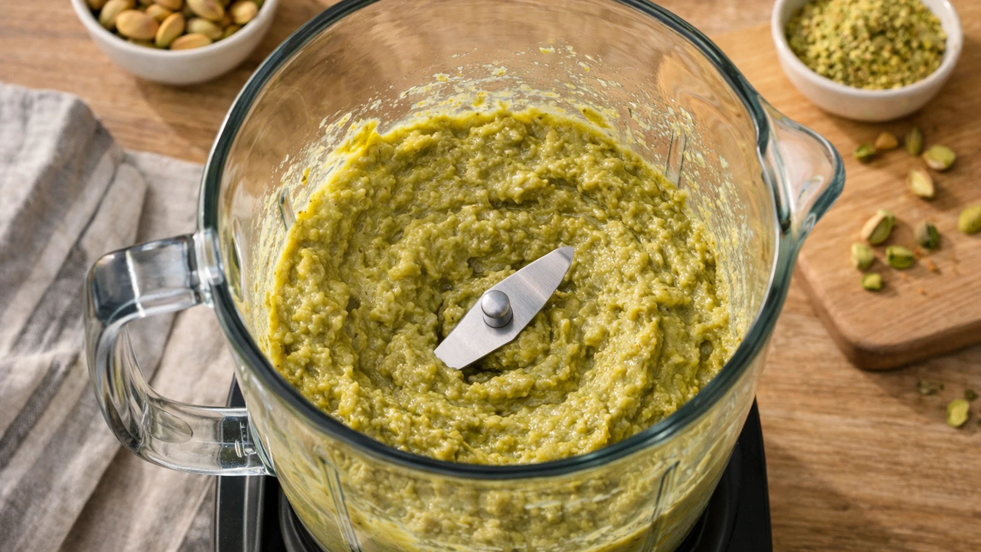 Приготовить фисташковую пасту