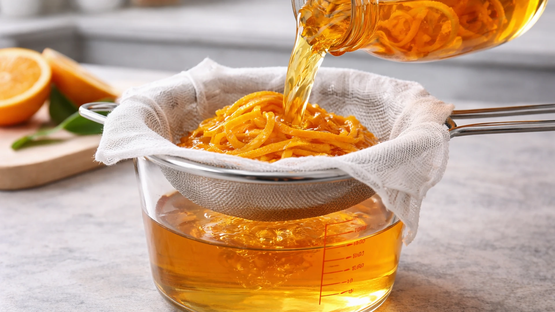 Процедить настой