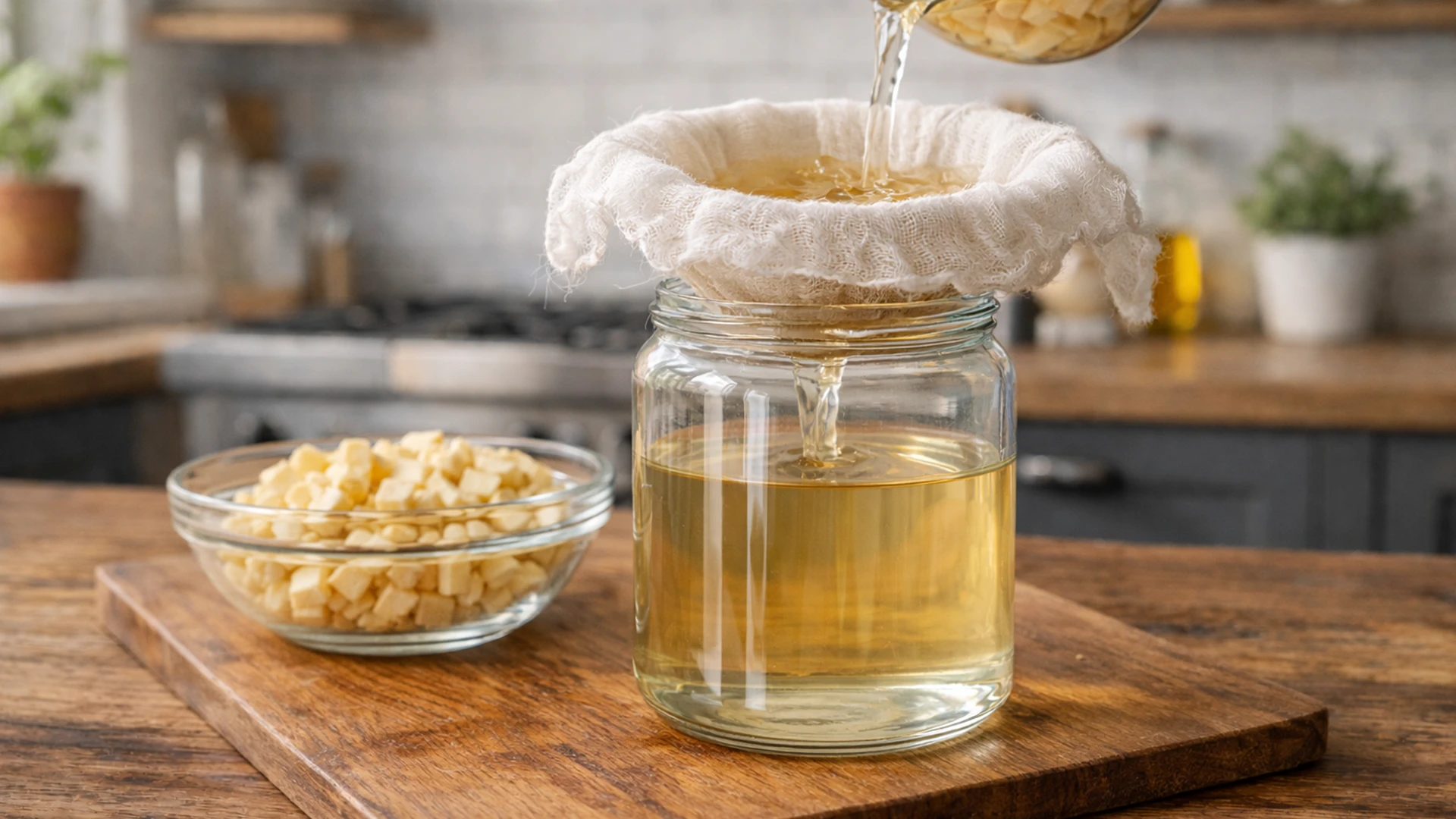 Процедить настой